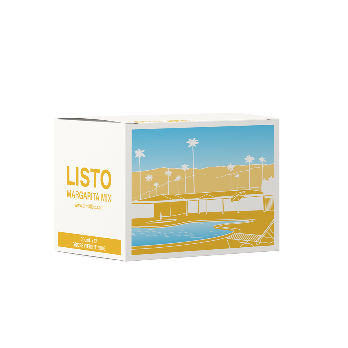LISTO 12 Bottle Case