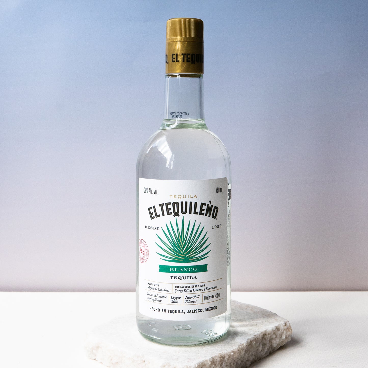El Tequileño Blanco Tequila (750ml)