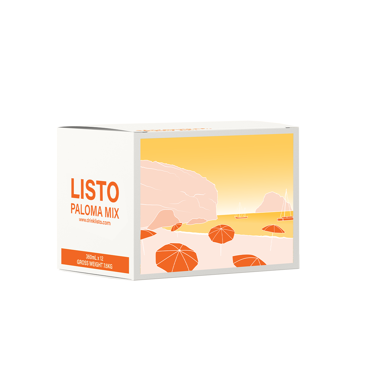 LISTO 12 Bottle Case