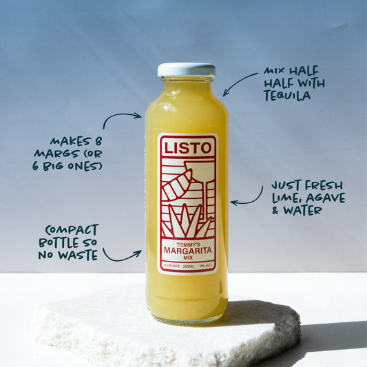 Tommy's Margarita Mix (360ml) 12 Bottle Case