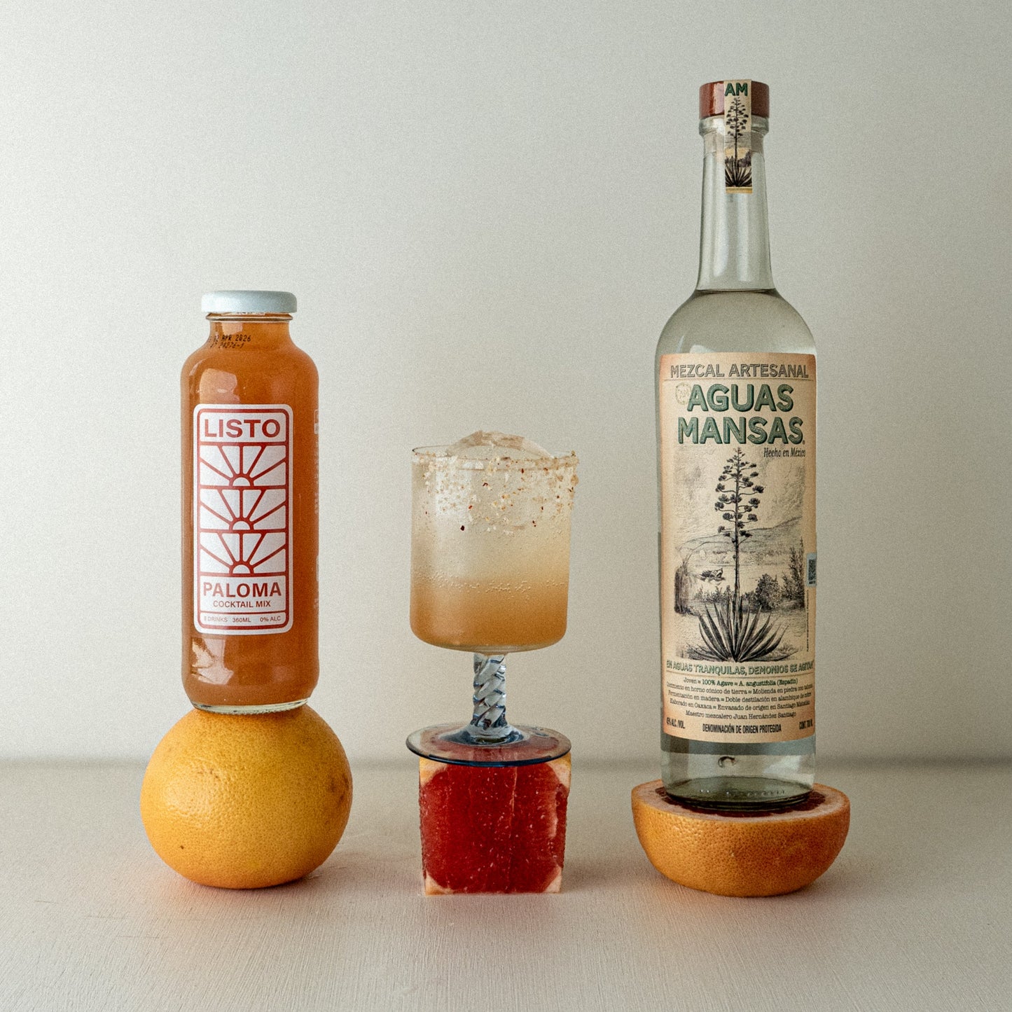 Aguas Mansas Mezcal Paloma Pack